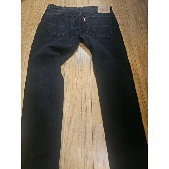 Levis Premium Lo Ball Black Denim Jeans Pants Mens Size 38 - Picture 4 of 4